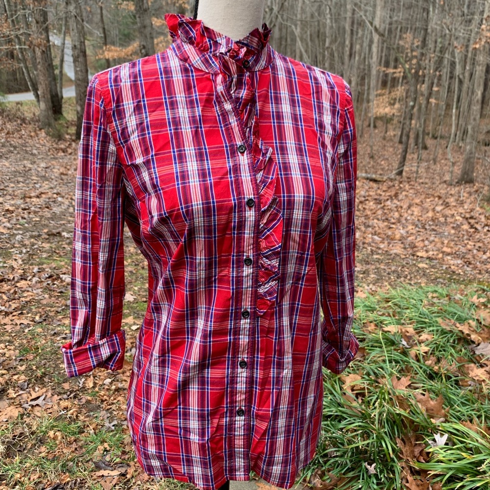 Gap Fitted Boyfriend Shirt size Small NWT